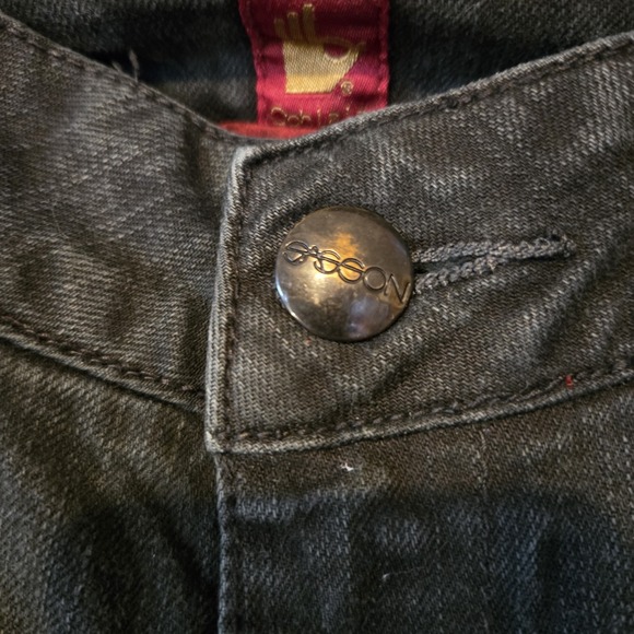 Vintage Sasson Jeans Ooh La La Straight Leg Hustle Women's 6 High Waisted Black - Picture 2 of 9